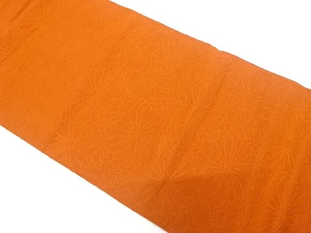 JAPANESE NAGOYA OBI / WOVEN KIKU